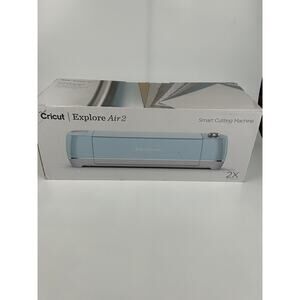 Cricut Explorer Air 2 Cutting Machine Blue Vinyl Tool Crafting